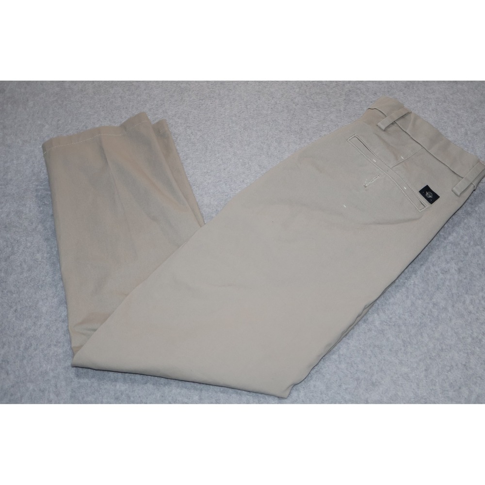 Dockers Slim Fit Chino Pants Mens 36x30 Khaki Smart 360 Stretch Flat Front